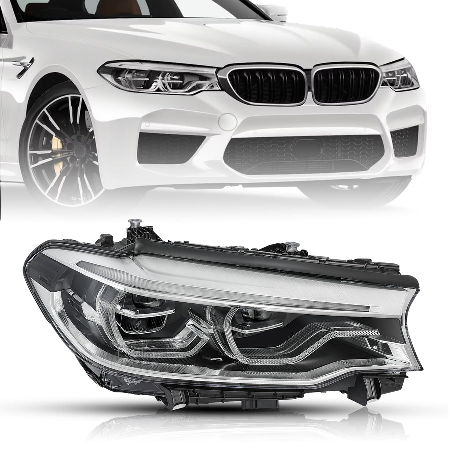 For 2017-2020 BMW 5 Series G30 G31 M5 540i 530i Full LED Headlights