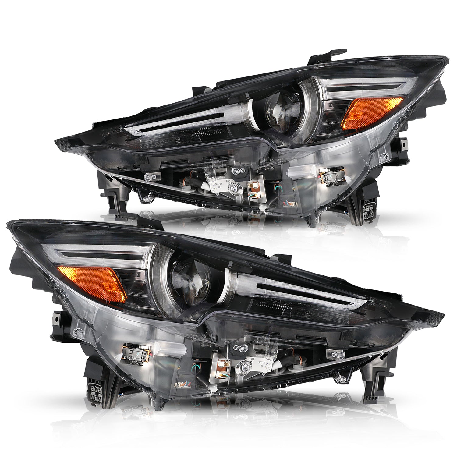 Spyder Projector Headlights Mazda CX-5 (2013-2016) with DRL LED - Blac Spyder Projector Headlights Mazda CX-5 (2013-2016) with DRL LED - Blac