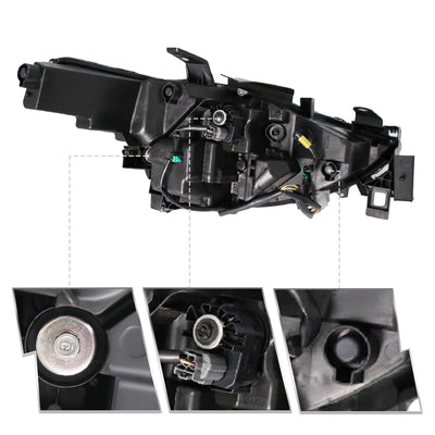 For 2017-2021 Mazda CX-5 with AFS LED Projector Headlights
