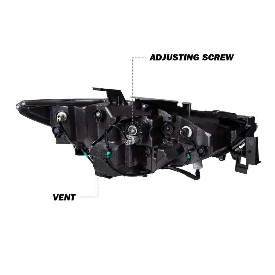 For 2017-2021 Mazda CX-5 w/o AFS LED Projector Headlights
