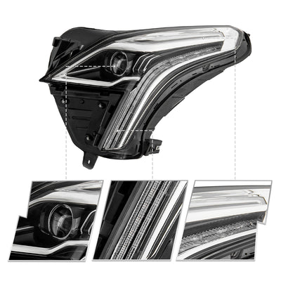 For 2017-2023 Cadillac XT5 Full LED Projector Headlights