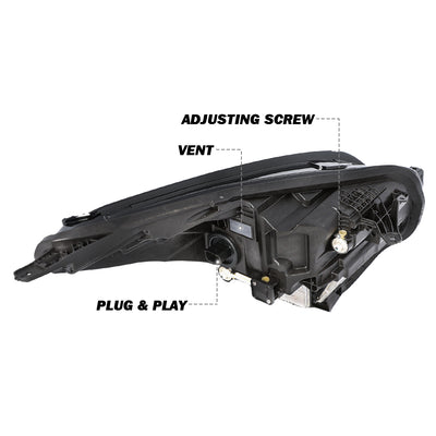 For 2017-2023 Cadillac XT5 Full LED Projector Headlights