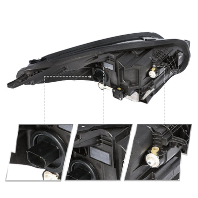 For 2017-2023 Cadillac XT5 Full LED Projector Headlights