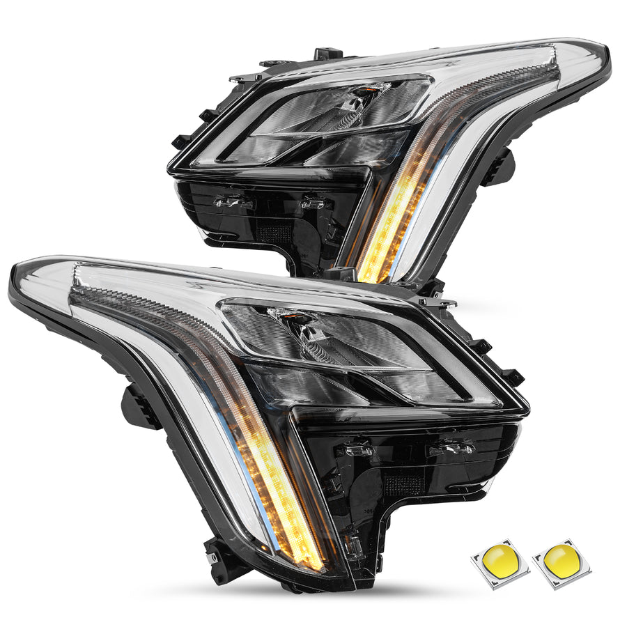 For 2018-2019 Cadillac XTS Full LED Headlights