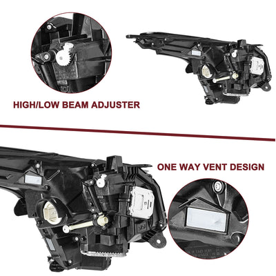 For 2018-2019 Cadillac XTS Full LED Headlights