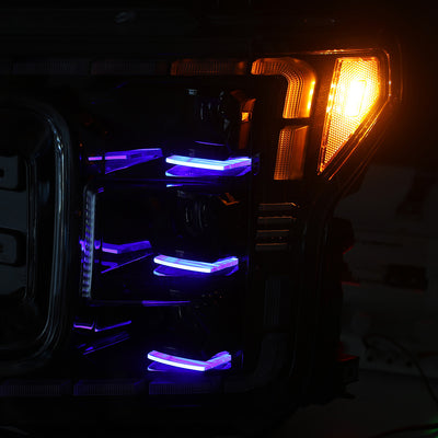2018-2020 Ford F-150 Full LED Performance Headlights-5