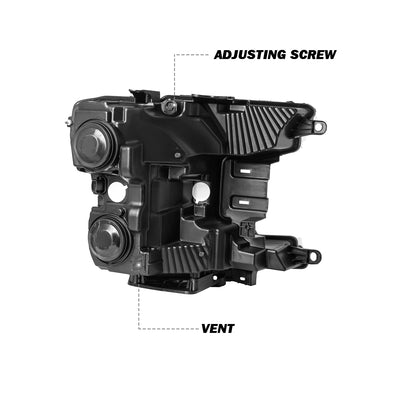 For 2018-2020 Ford F-150 OE Style Halogen Headlights