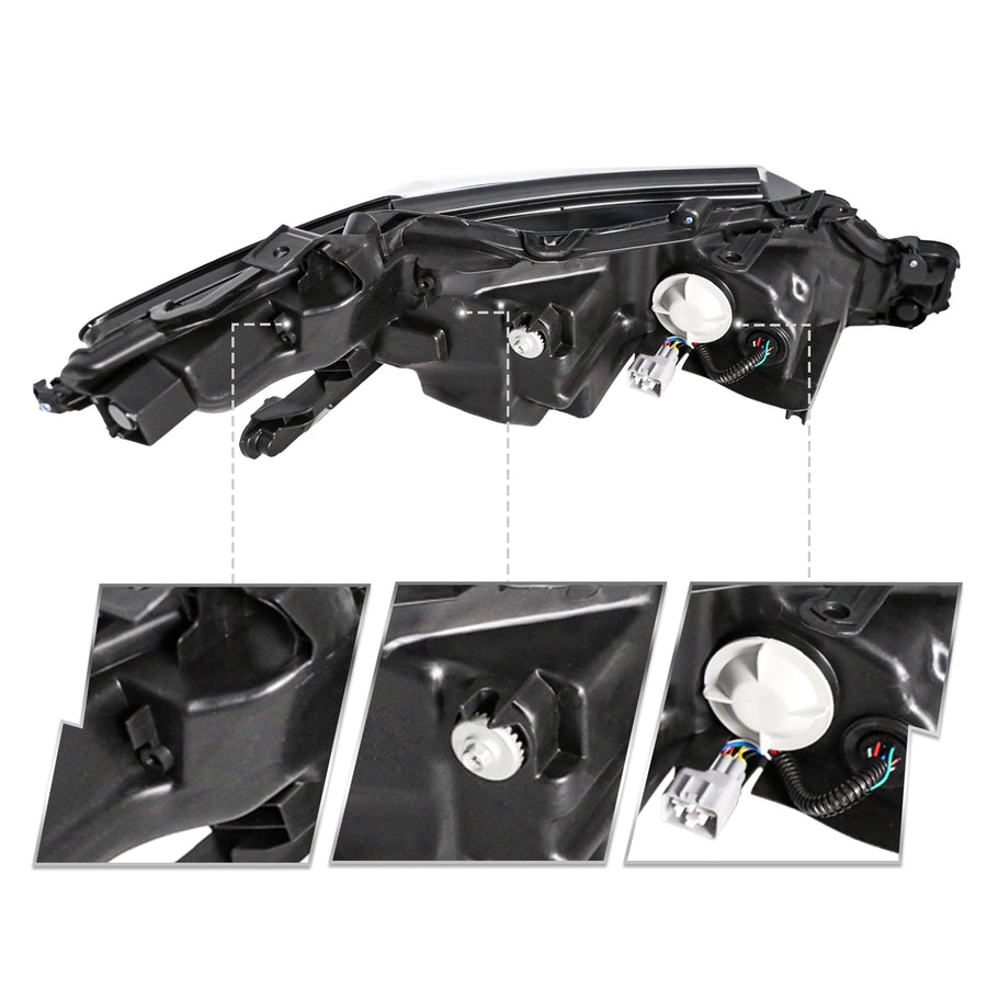 For 2018-2020 Toyota Camry LED Projector Headlights