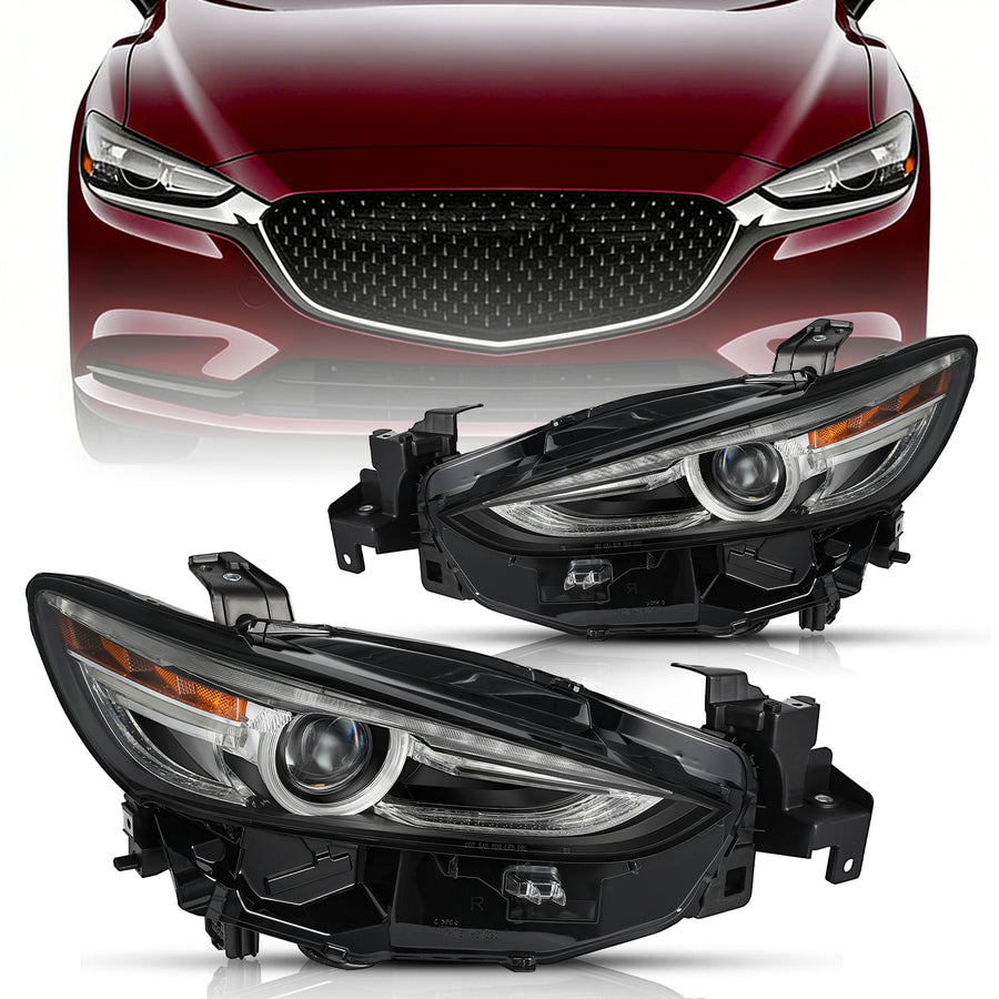 For 2018-2021 Mazda 6 with AFS Full LED Projector Headlights