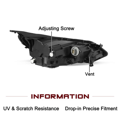 For 2018-2021 Chevy Equinox Full LED Headlights