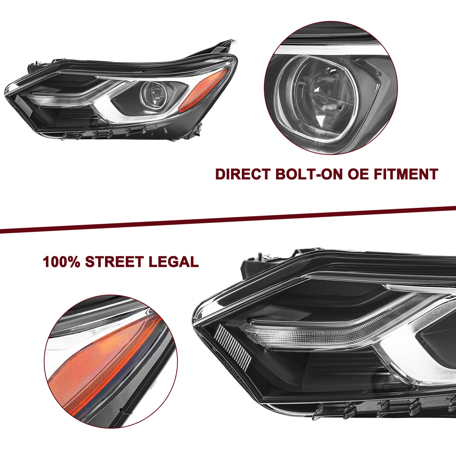 FIONE for Chevy Equinox Headlight Assembly 2018 2019 Lebanon FIONE for Chevy Equinox Headlight Assembly 2018 2019 Lebanon