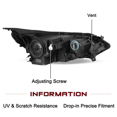 For 2018-2021 Chevy Equinox Xenon/HID Headlights