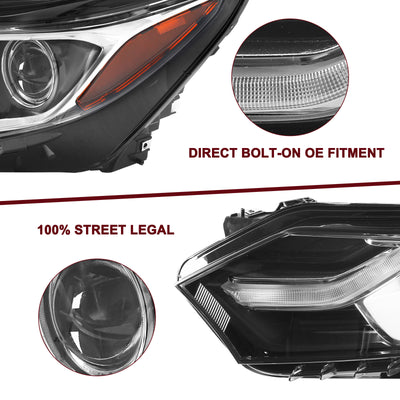 For 2018-2021 Chevy Equinox Xenon/HID Headlights