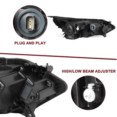 For 2018-2021 Chevy Equinox Xenon/HID Headlights