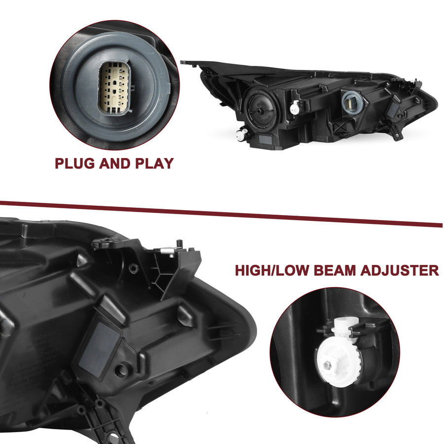 For 2018-2021 Chevy Equinox Xenon/HID Headlights