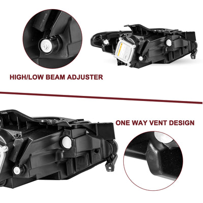 For 2018-2021 Chevy Traverse HID Projector Headlights