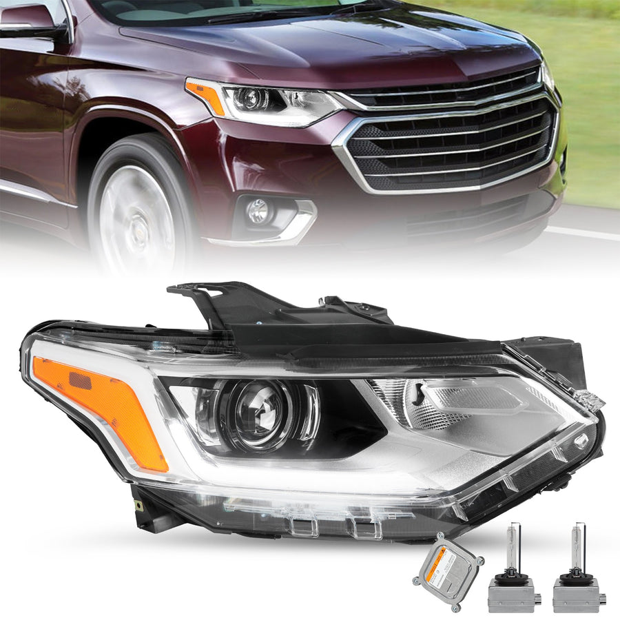 For 2018-2021 Chevy Traverse HID Projector Headlights