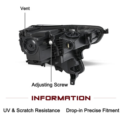 For 2018-2021 GMC Terrain HID/Xenon Projector Headlights