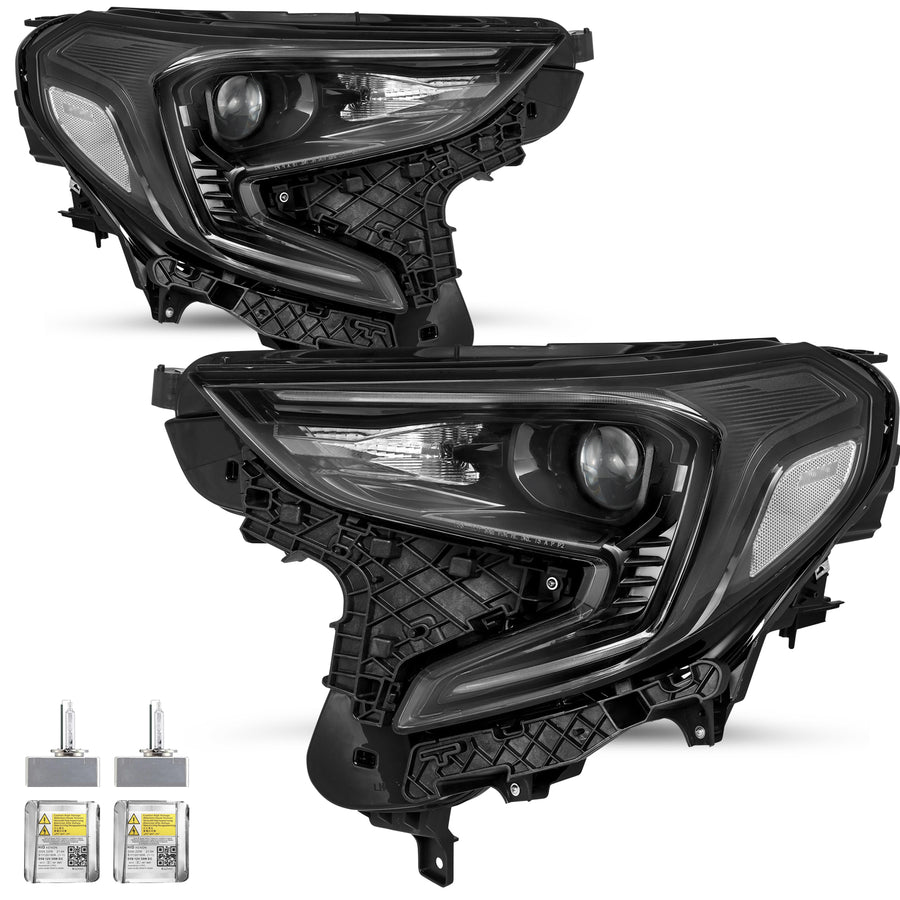 For 2018-2021 GMC Terrain HID/Xenon Projector Headlights