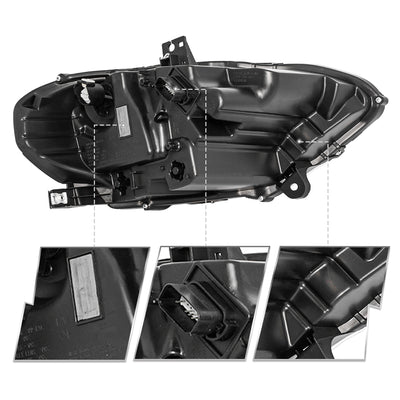 For 2018-2023 Ford Mustang LED Projector Headlights