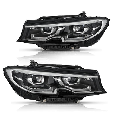 For 2019-2021 BMW 3 Series 330i 340i G20/G21/G28 w/AFS Full LED Headlights