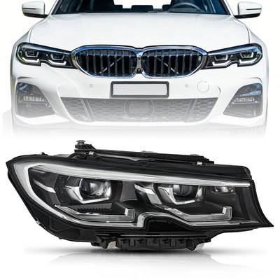 For 2019-2021 BMW 3 Series 330i 340i G20/G21/G28 w/AFS Full LED Headlights