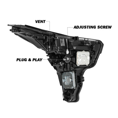 For 2019-2021 Cadillac CT6 Full LED Projector Headlights