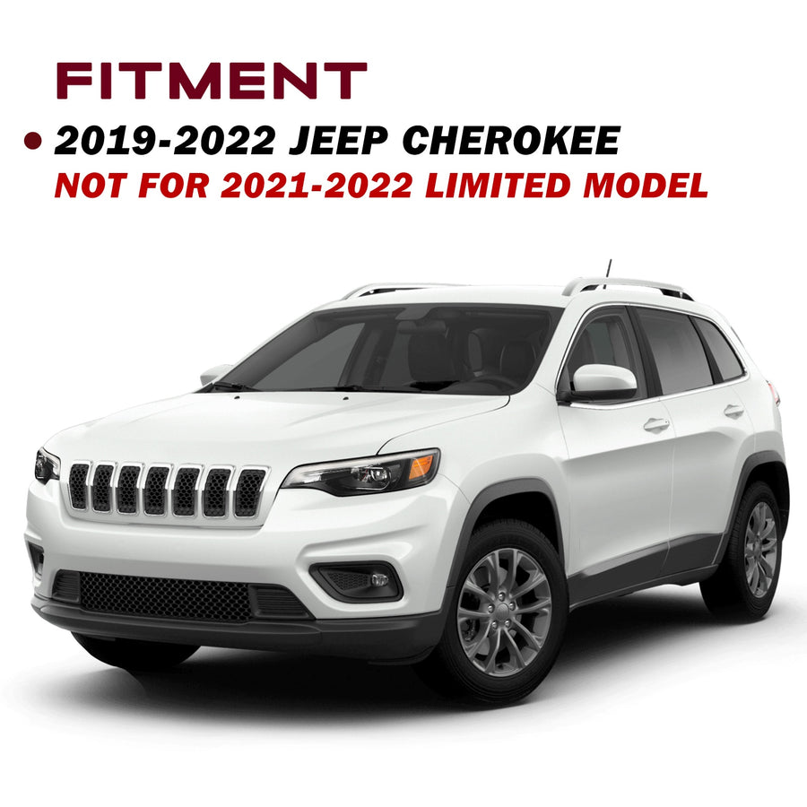 For 2019-2022 Jeep Cherokee Full LED Projector Headlights