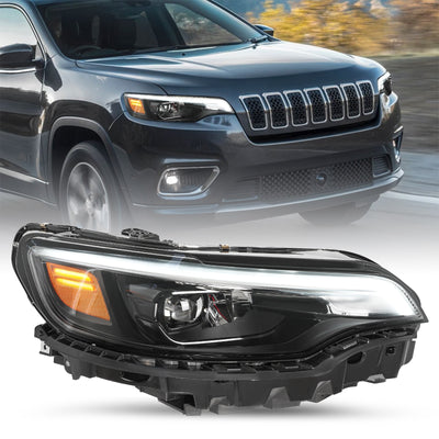 For 2019-2022 Jeep Cherokee Full LED Projector Headlights