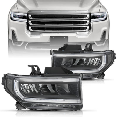 For 2020-2023 GMC Acadia SL|SLE|SLT|Denali Full LED Headlights