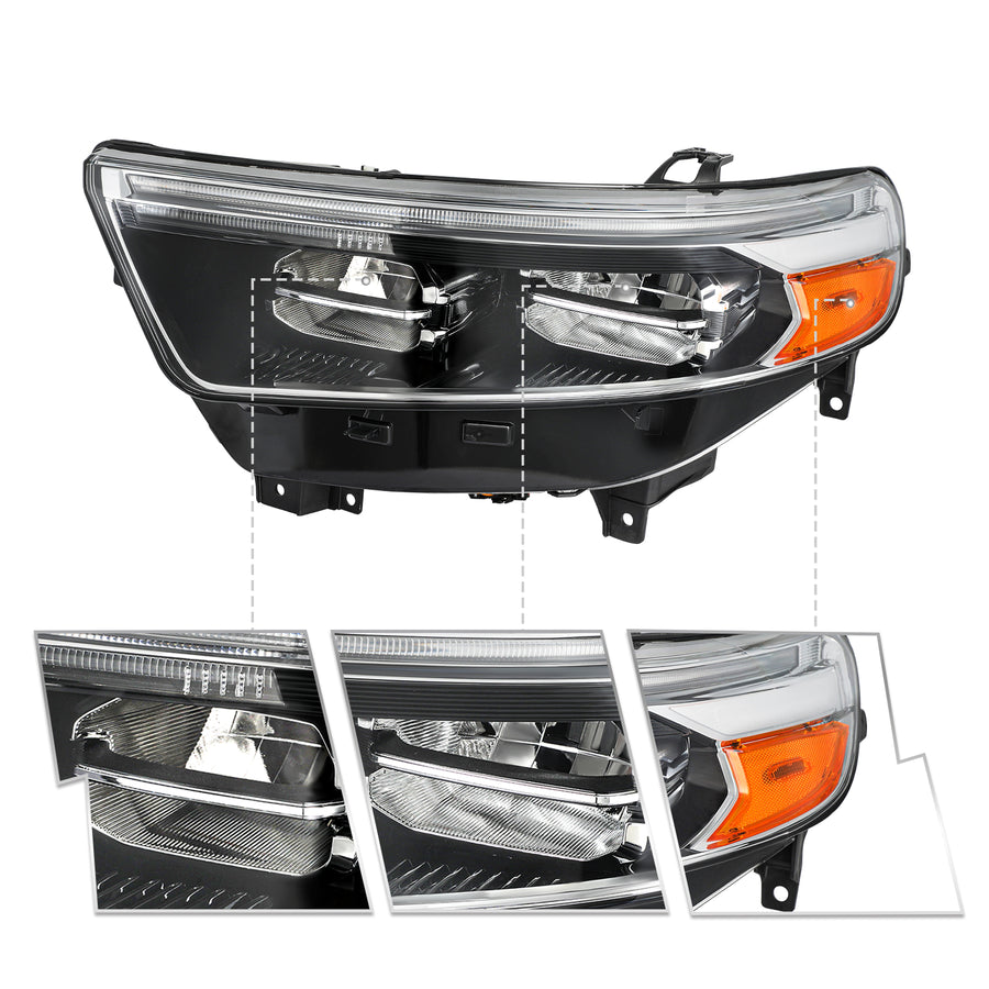 For 2020-2024 Ford Explorer XLT / Limited Headlights