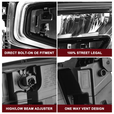 For 2021-2023 Chevy Tahoe/Suburban Full LED Headlights