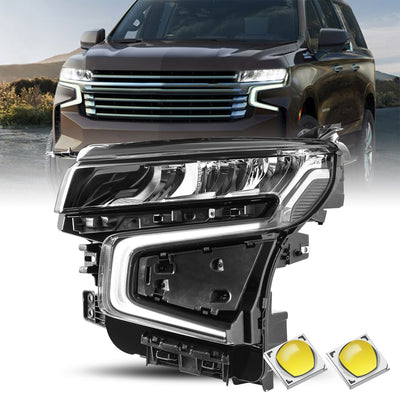 For 2021-2023 Chevy Tahoe/Suburban Full LED Headlights