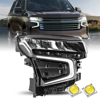 For 2021-2023 Chevy Tahoe/Suburban Full LED Headlights
