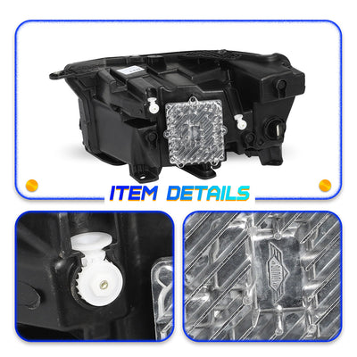 For 2021-2023 Jeep Grand Cherokee LED Headlights