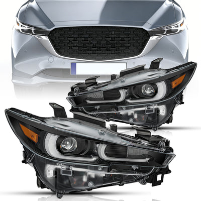 For 2022-2024 Mazda CX-5 w/ AFS Full LED Projector Headlights