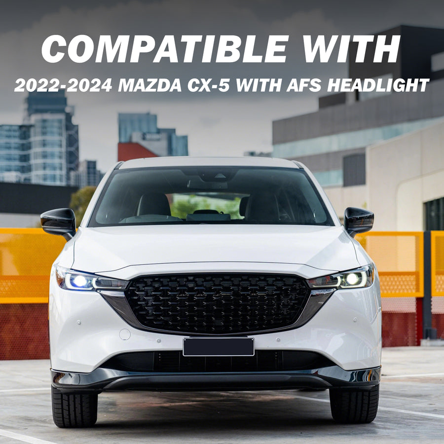 For 2022-2024 Mazda CX-5 w/ AFS Full LED Projector Headlights