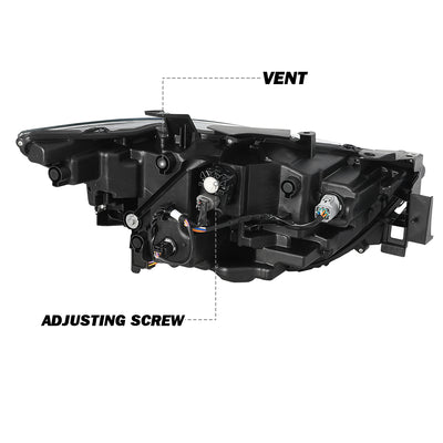 For 2022-2024 Mazda CX-5 w/o AFS Full LED Projector Headlights