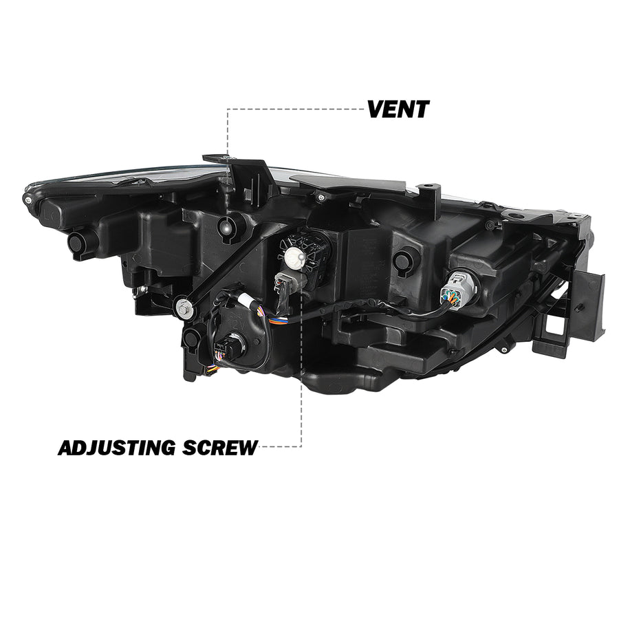 For 2022-2024 Mazda CX-5 w/o AFS Full LED Projector Headlights