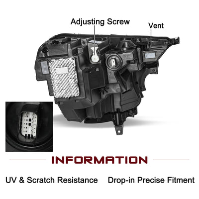 For 2022-2024 GMC Terrain SLE/SLT Full LED Projector Headlights