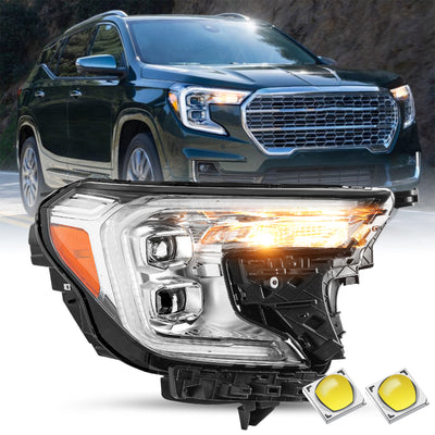 For 2022-2024 GMC Terrain SLE/SLT Full LED Projector Headlights