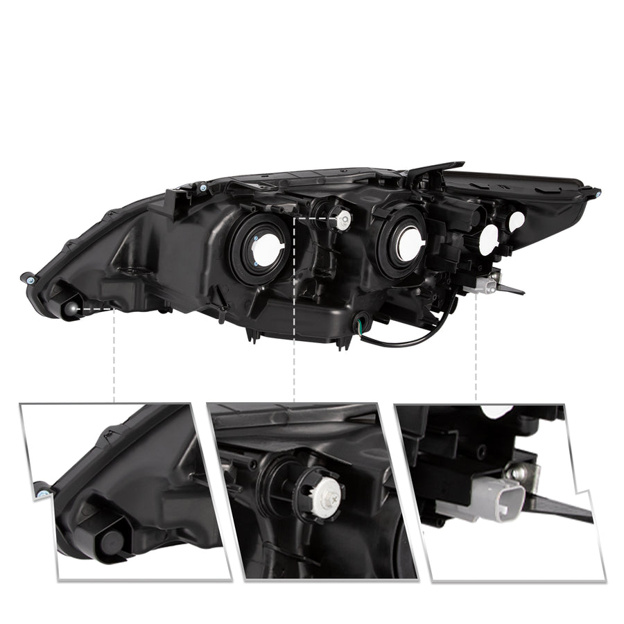 For 2013-2015 Lexus ES350 ES300h Projector Halogen Headlight