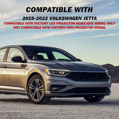 For 2019-2022 Volkswagen Jetta Upgraded LED Headlights