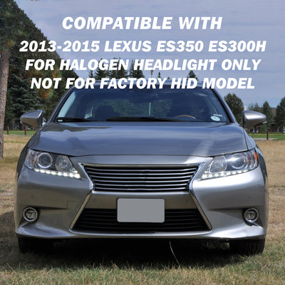 For 2013-2015 Lexus ES350 ES300h Projector Halogen Headlight