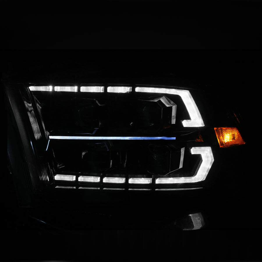For 2009-2018 Dodge Ram 1500 2500 3500 Full LED Performance Headlights [for dual or quad beam style]