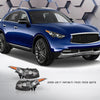 For 2009-2017 Infiniti FX35 FX50 QX70 HID Projector Headlights