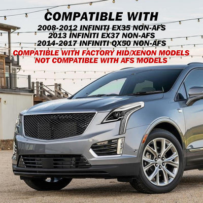 For 2017-2023 Cadillac XT5 Full LED Projector Headlights