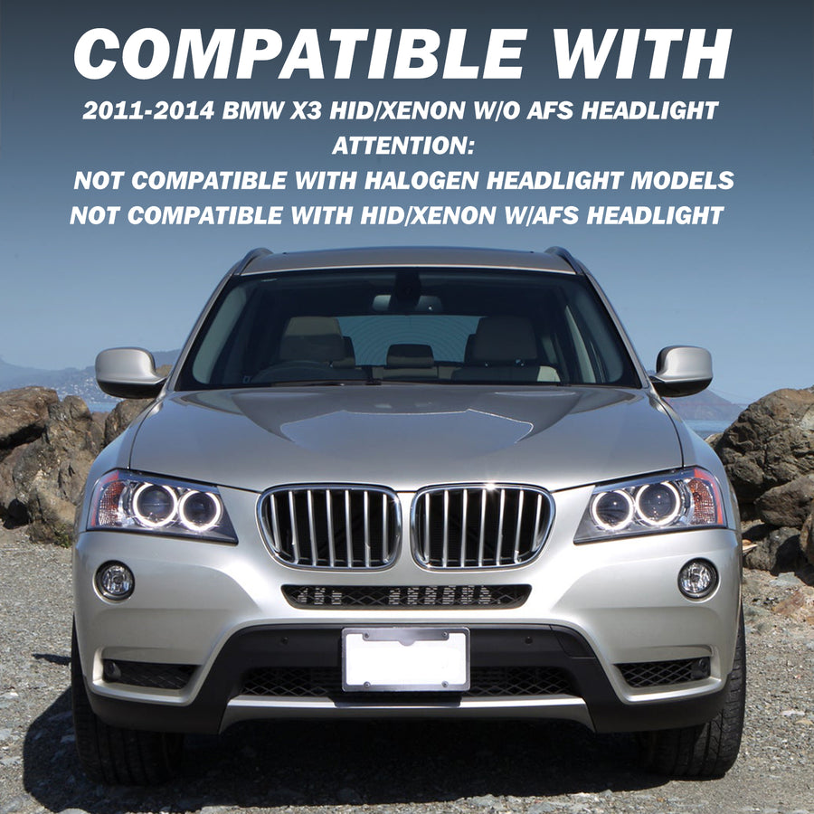 For 2011-2014 BMW X3 HID/Xenon W/O AFS Headlights