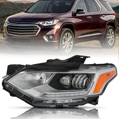 For 2018-2021 Chevy Traverse LED w/DRL Headlights