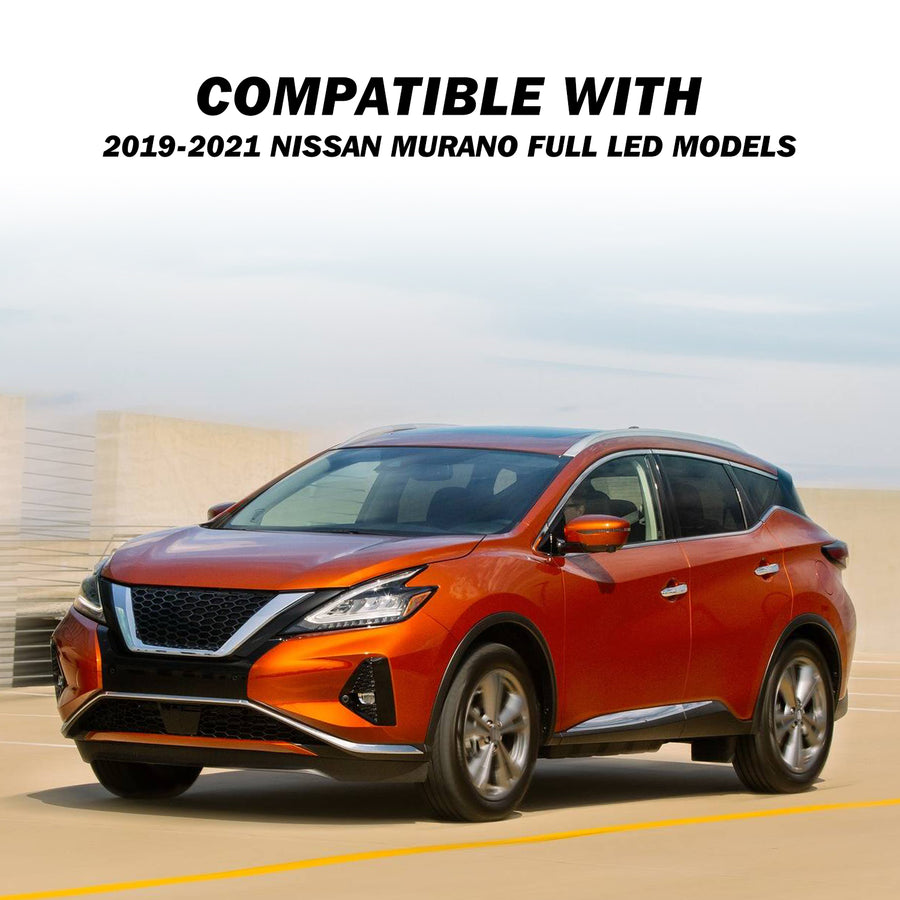 For 2019-2021 Nissan Murano Full LED Headlights
